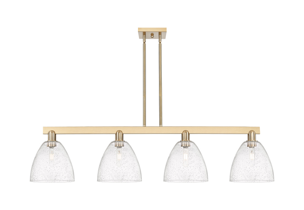 Bristol - 4 Light - 52 inch - Champagne Bronze - Stem hung - Island Light