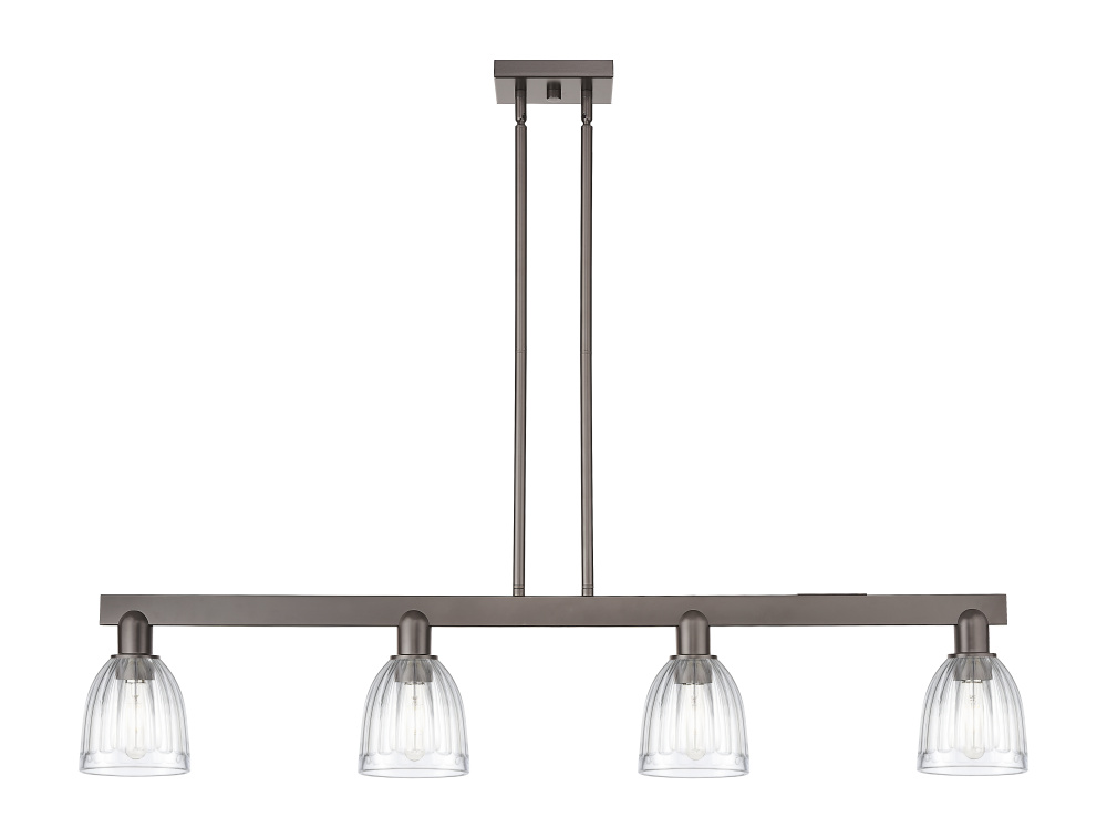 Brookfield - 4 Light - 49 inch - Oil Rubbed Bronze - Stem hung - Island Light