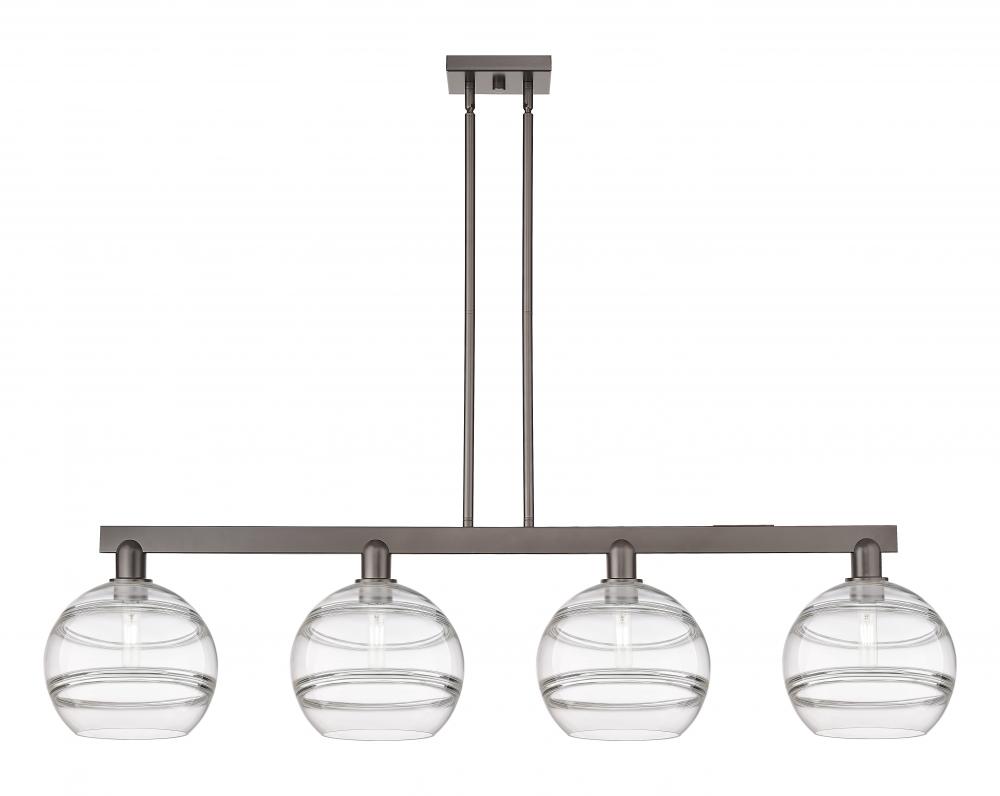 Rochester - 4 Light - 53 inch - Oil Rubbed Bronze - Stem hung - Island Light