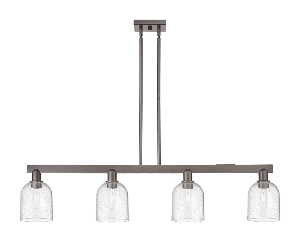 Bella - 4 Light - 48 inch - Oil Rubbed Bronze - Stem hung - Island Light