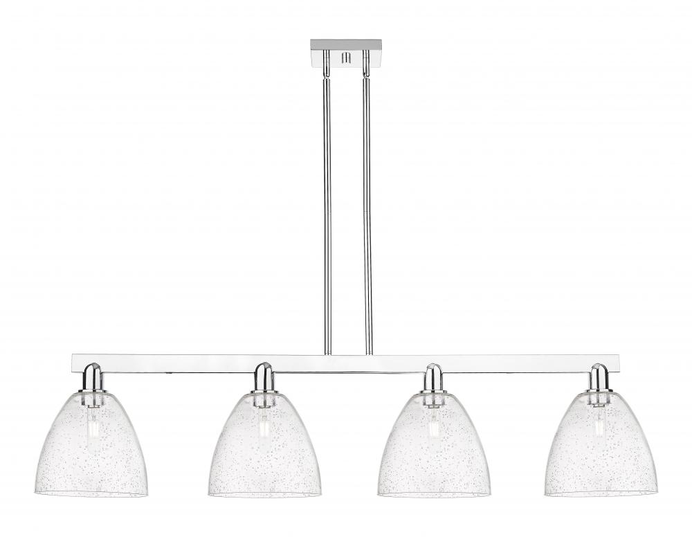 Bristol - 4 Light - 52 inch - Polished Chrome - Stem hung - Island Light