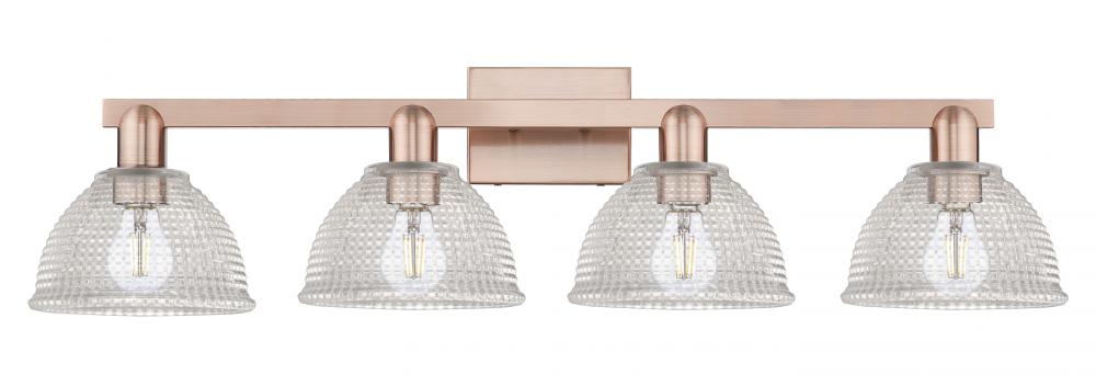 Arietta - 4 Light - 35 inch - Antique Copper - Bath Vanity Light