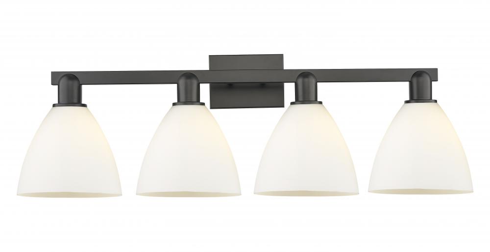 Bristol - 4 Light - 35 inch - Matte Black - Bath Vanity Light