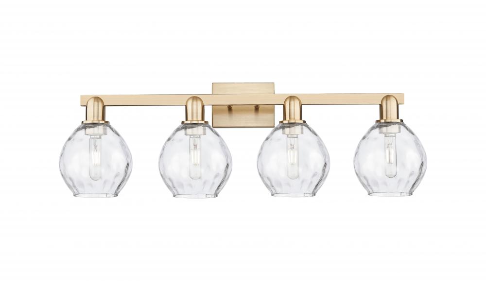 Waverly - 4 Light - 33 inch - Champagne Bronze - Bath Vanity Light