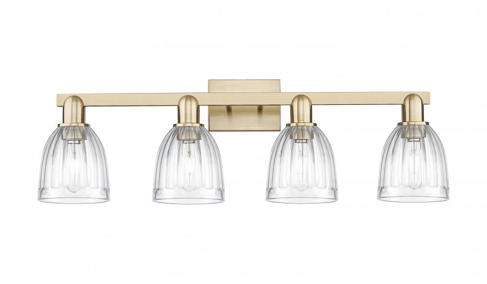 Brookfield - 4 Light - 33 inch - Champagne Bronze - Bath Vanity Light