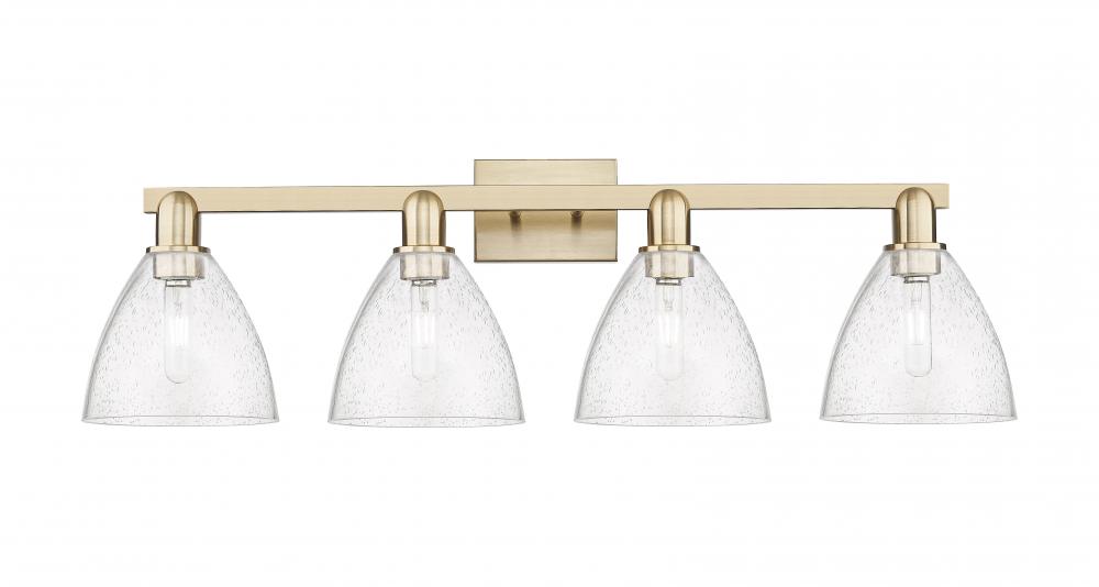 Bristol - 4 Light - 35 inch - Champagne Bronze - Bath Vanity Light