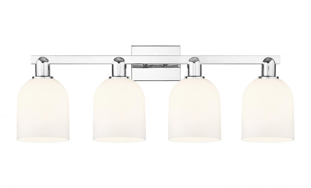 Bella - 4 Light - 33 inch - Polished Chrome - Bath Vanity Light