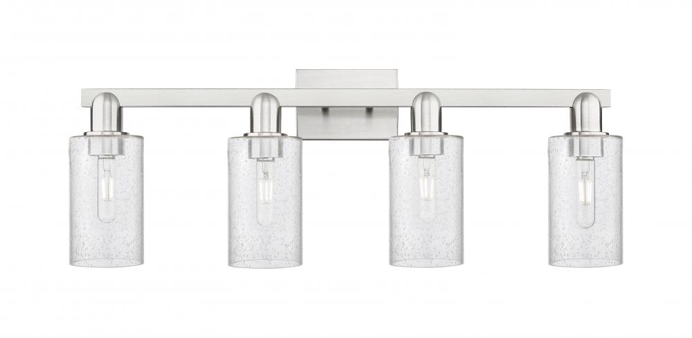Clymer - 4 Light - 31 inch - Brushed Satin Nickel - Bath Vanity Light