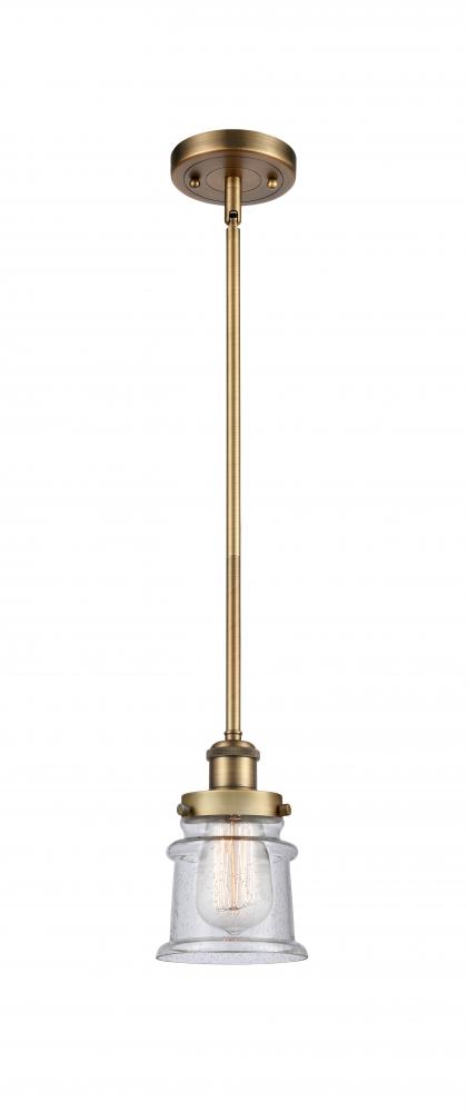 Canton - 1 Light - 6 inch - Brushed Brass - Mini Pendant