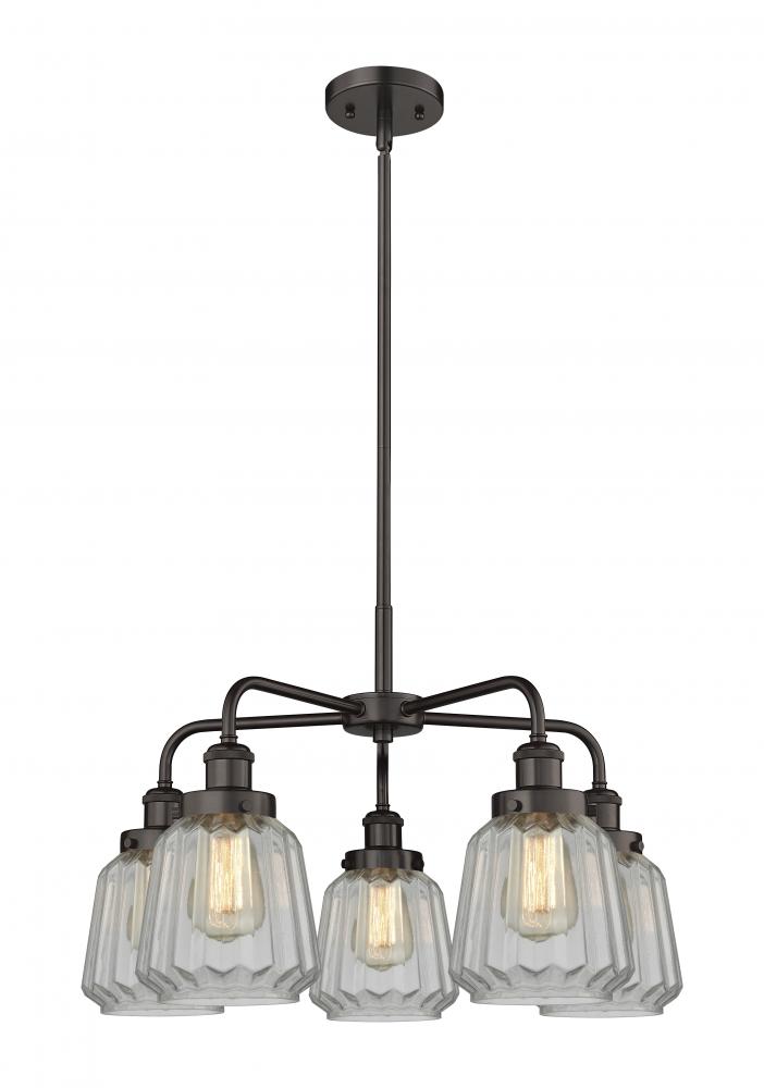 Chatham - 5 Light - 26 inch - Oil Rubbed Bronze - Chandelier
