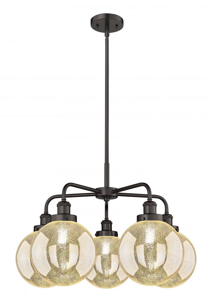 Beacon - 5 Light - 27 inch - Oil Rubbed Bronze - Chandelier