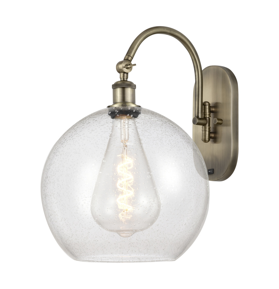 Athens - 1 Light - 12 inch - Antique Brass - Adjustable - Sconce