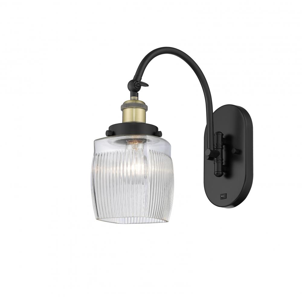 Colton - 1 Light - 6 inch - Black Antique Brass - Sconce