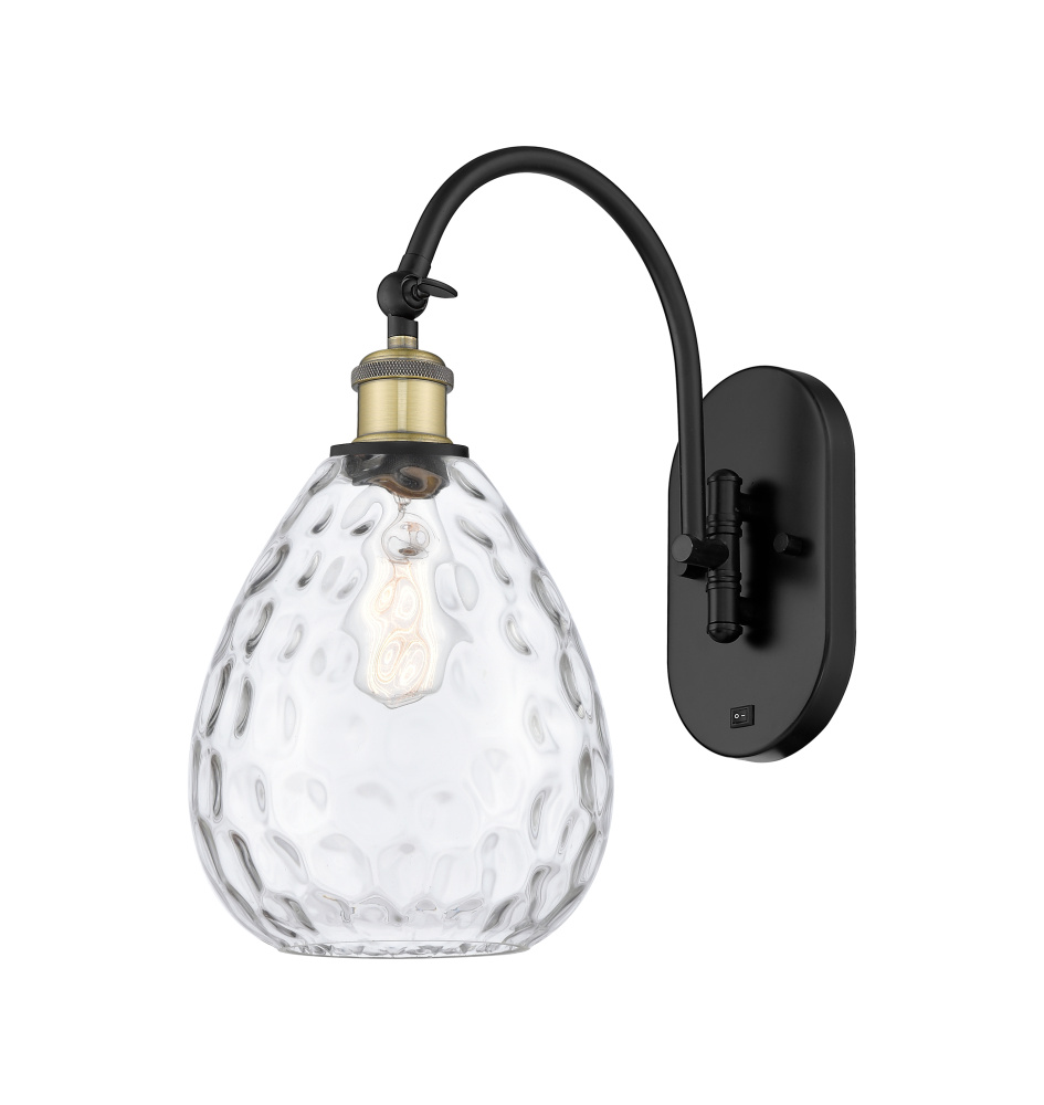 Waverly - 1 Light - 8 inch - Black Antique Brass - Sconce