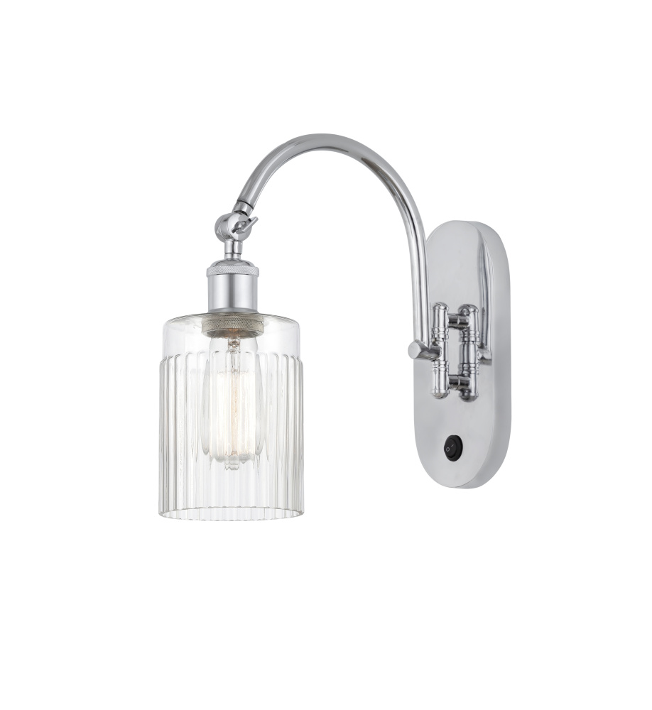 Hadley - 1 Light - 5 inch - Polished Chrome - Sconce