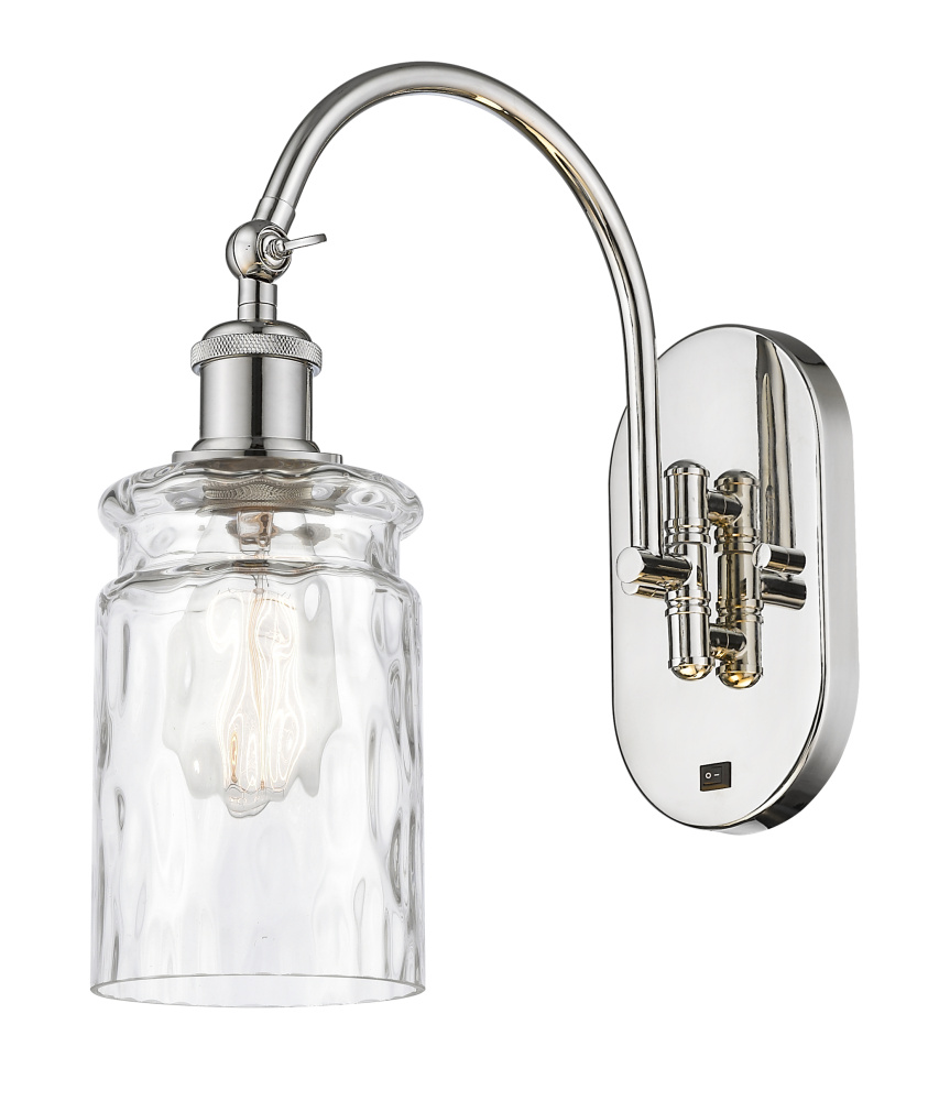 Candor - 1 Light - 5 inch - Polished Nickel - Sconce