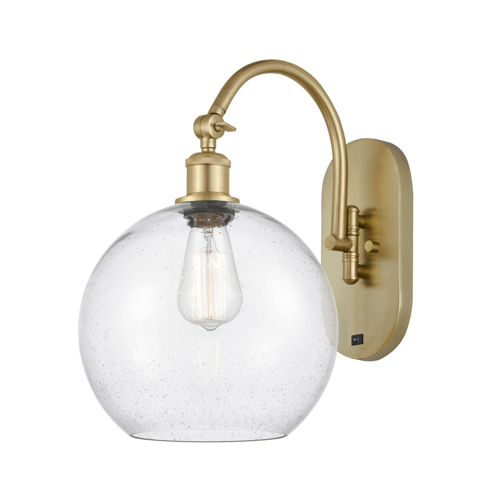 Athens - 1 Light - 10 inch - Satin Gold - Adjustable - Sconce
