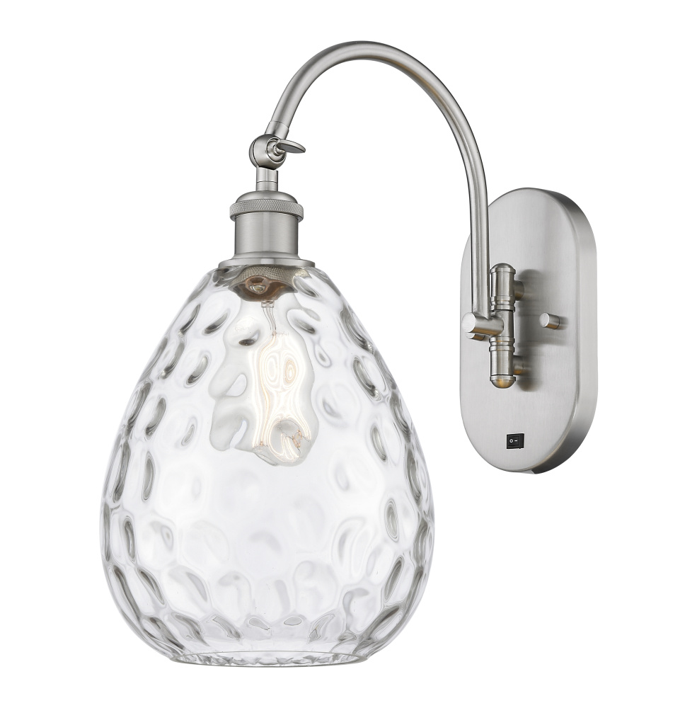 Waverly - 1 Light - 8 inch - Brushed Satin Nickel - Sconce