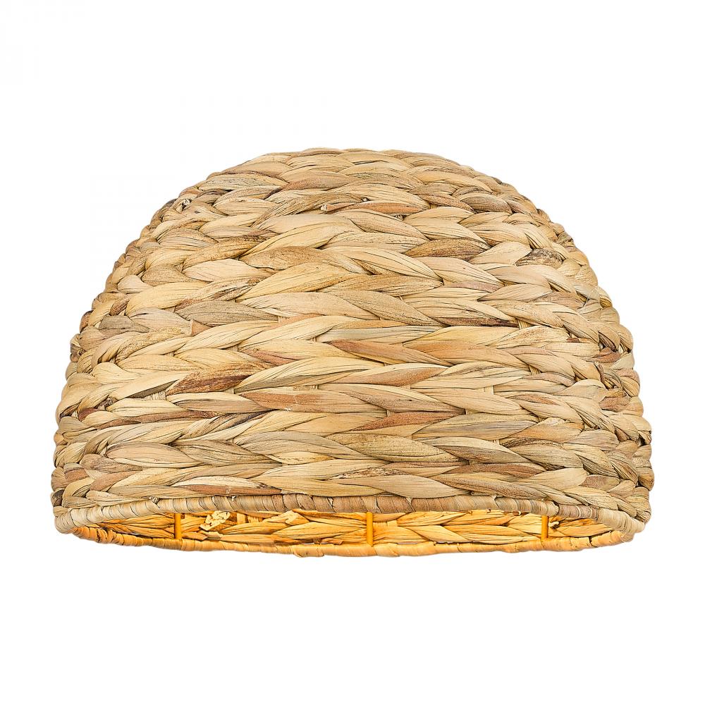 Woven Rattan 12 inch Shade