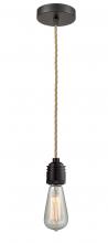 Innovations Lighting 100OB-10RE-2OB - Winchester - 1 Light - 2 inch - Oil Rubbed Bronze - Cord hung - Mini Pendant