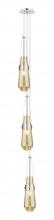 Innovations Lighting 103-452-1P-PN-G452-4ME - Milan - 3 Light - 6 inch - Polished Nickel - Multi Pendant