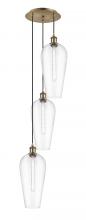 Innovations Lighting 113B-3P-AB-G456-8CL - Chelsea - 3 Light - 15 inch - Antique Brass - Cord Hung - Multi Pendant