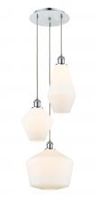 Innovations Lighting 113B-3P-PC-G651-MU - Cindyrella - 3 Light - 17 inch - Polished Chrome - Cord hung - Multi Pendant