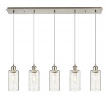 Innovations Lighting 125B-5P-SN-G434-7SDY - Crown Point - 5 Light - 37 inch - Brushed Satin Nickel - Linear Pendant