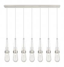 Innovations Lighting 127-452-1P-PN-G452-4SDY - Milan - 7 Light - 48 inch - Polished Nickel - Linear Pendant