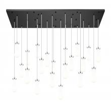 Innovations Lighting 172BK-451-1P-PN-G451-4GWH - Owego - 21 Light - 71 inch - Brushed Polished Nickel - Multi Pendant