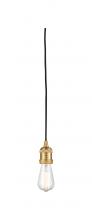 Innovations Lighting 199-SG - Bare Bulb - 1 Light - 2 inch - Satin Gold - Cord hung - Cord Set
