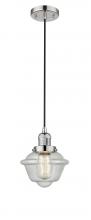Innovations Lighting 201C-PN-G534 - Oxford - 1 Light - 7 inch - Polished Nickel - Cord hung - Mini Pendant