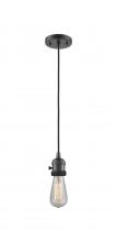 Innovations Lighting 201CSW-OB - Bare Bulb - 1 Light - 3 inch - Oil Rubbed Bronze - Cord hung - Mini Pendant