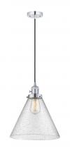 Innovations Lighting 201CSW-PC-G44-L - Cone - 1 Light - 12 inch - Polished Chrome - Cord hung - Mini Pendant