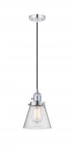 Innovations Lighting 201CSW-PC-G64 - Cone - 1 Light - 6 inch - Polished Chrome - Cord hung - Mini Pendant