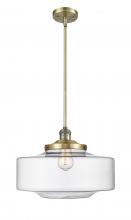 Innovations Lighting 201S-AB-G692-16 - Bridgeton - 1 Light - 16 inch - Antique Brass - Stem Hung - Mini Pendant