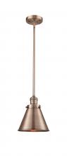 Innovations Lighting 201S-AC-M13-AC - Appalachian - 1 Light - 8 inch - Antique Copper - Stem Hung - Mini Pendant