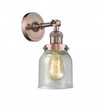 Innovations Lighting 203-AC-G54 - Bell - 1 Light - 5 inch - Antique Copper - Sconce