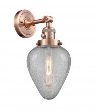 Innovations Lighting 203SW-AC-G165 - Geneseo - 1 Light - 7 inch - Antique Copper - Sconce