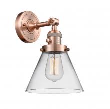 Innovations Lighting 203SW-AC-G42 - Cone - 1 Light - 8 inch - Antique Copper - Sconce