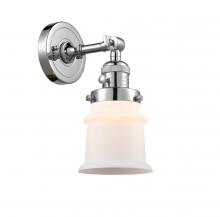 Innovations Lighting 203SW-PC-G181S-LED - Canton - 1 Light - 5 inch - Polished Chrome - Sconce
