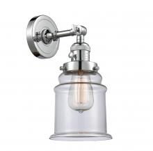 Innovations Lighting 203SW-PC-G182-LED - Canton - 1 Light - 7 inch - Polished Chrome - Adjustable Sconce
