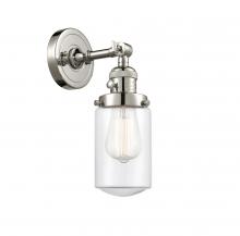 Innovations Lighting 203SW-PN-G312 - Dover - 1 Light - 5 inch - Polished Nickel - Adjustable Sconce