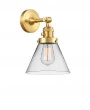 Innovations Lighting 203SW-SG-G42 - Cone - 1 Light - 8 inch - Satin Gold - Adjustable Sconce