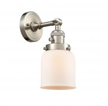 Innovations Lighting 203SW-SN-G51-LED - Bell - 1 Light - 5 inch - Brushed Satin Nickel - Adjustable Sconce
