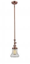 Innovations Lighting 206-AC-G194 - Bellmont - 1 Light - 6 inch - Antique Copper - Stem Hung - Mini Pendant