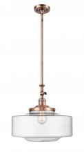 Innovations Lighting 206-AC-G692-16 - Bridgeton - 1 Light - 16 inch - Antique Copper - Stem Hung - Adjustable Mini Pendant