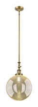 Innovations Lighting 206-BB-G208-12 - Beacon - 1 Light - 12 inch - Brushed Brass - Stem Hung - Adjustable Mini Pendant