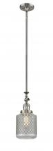 Innovations Lighting 206-SN-G262 - Stanton - 1 Light - 6 inch - Brushed Satin Nickel - Stem Hung - Adjustable Mini Pendant