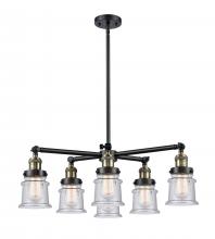Innovations Lighting 207-6CR-BAB-G184S - Small Canton 6 Light Chandelier